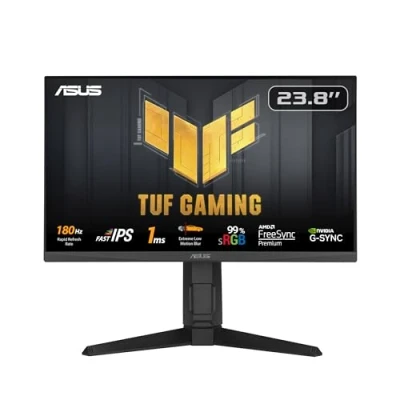 Bild av ASUS TUF Gaming VG249QL3A 24 tums full HD skärm 180 Hz, 1 ms GtG, G Sync, FreeSync, AdaptiveSync, ELMB, GameFast Input Fast IPS panel, 16:9, 1920 x 1080, DP, HDMI, ergonomisk, högtalare