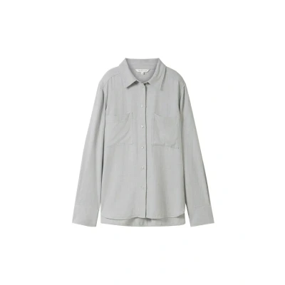 Bild av TOM Tailor Skjorta, Storlek: 38, Medium silver grey melange