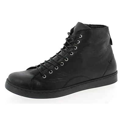 Bild av Andrea Conti sneakers hög med dragkedja 0341500 dam snörkängor, svart, 38 EU