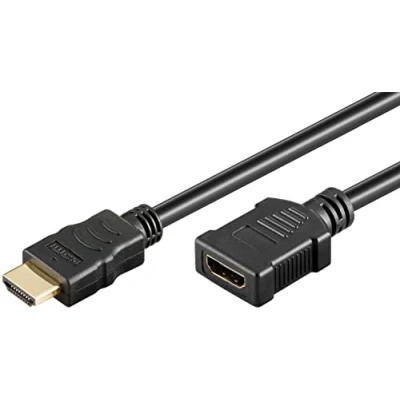 Bild av Goobay 61313, 5 m, HDMI Typ A (standard), 3D kompatibilitet, 18 Gbit/s, Svart