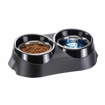 Bild av Ferplast Duo Feed 05 Grå 2x1,7 L Antislip