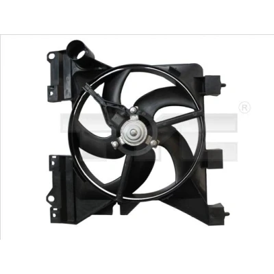 Bild av TYC 805 0015 ventilateur Moteur 335 110 avec cadre du de radiateur (encadrement) CITROËN: Berlingo / First I, Xsara 5 portes