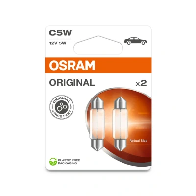 Bild av Glödlampa, skyltbelysning OSRAM 6418 2BL