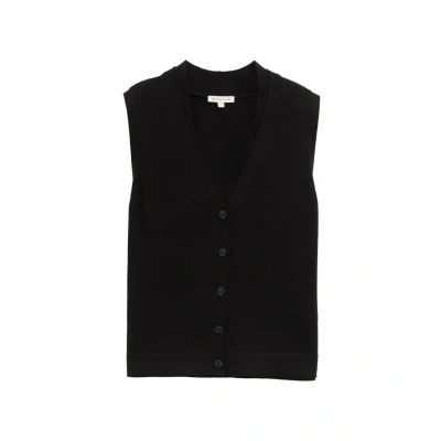 Bild av TOM Tailor MIT Knopfleiste Kofta, Storlek: XL, Deep black