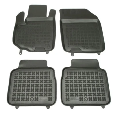Bild av REZAW PLAST 202209 Ensemble de tapis sol Caoutchouc avant et arrière noir SUZUKI: SWIFT 3, SX4 I 5 portes, 4, FIAT: Sedici