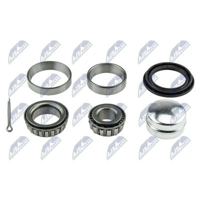 Bild av NTY KLT AU 001 Kit de roulements roue Essieu arrière, arrière gauche, droit sans moyeu AUDI: A4 B5 Avant