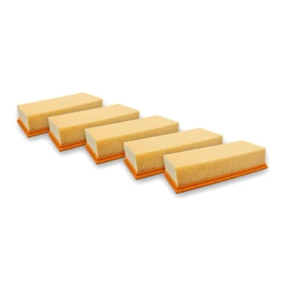 Bild av vhbw 5 x platt veckat filter ersättning för 6,904283.0 Kärcher våt/torr dammsugare NT 65/2 Ap, Eco, Eco Tc, 72/2 75/2 Ap Me Tc