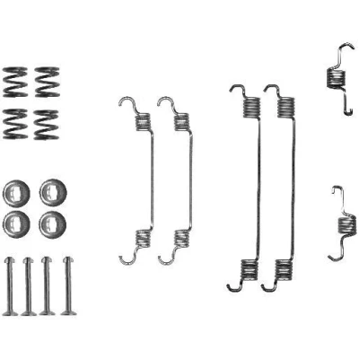 Bild av TEXTAR 97032000 Kit d&#039;accessoires, mâchoire de frein SUZUKI: Wagon R+ II 3/5 portes, SWIFT 3, Splash, TOYOTA: Yaris I Aygo