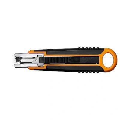 Bild av Fiskars säkerhets brytbladskniv, 18 mm, svart/orange, 1004683
