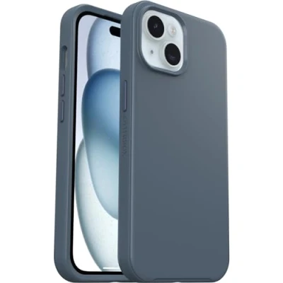 Bild av Otterbox Symmetry för MagSafe skal iPhone 15 / 14 13 med MagSafe, stöttåligt, fallsäkert, skyddande tunt skal, testad till militärstandard x3, Blå