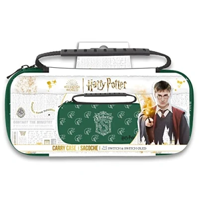 Bild av Freaks And Geeks Wizarding World Harry Potter 299253b slimmat fodral för Nintendo Switch, Slytherin, grön