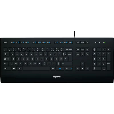 Bild av Logitech Corded Keyboard K280e Tangentbord Amerikansk Engelska Svart