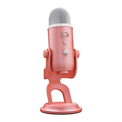 Bild av Logitech G Blue Yeti Premium USB Spelmikrofon för Streaming, VO!CE Mjukvara, PC, Podcast, Studio, Datormikrofon, Exklusiva Streamlabs Teman, Special Edition Finish Rosa