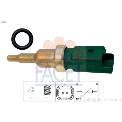 Bild av FACET 7.3399 Sonde De Température Liquide Refroidissement PEUGEOT: RCZ Coupe, 207 3/5 portes, 308 I CITROËN: Berlingo II