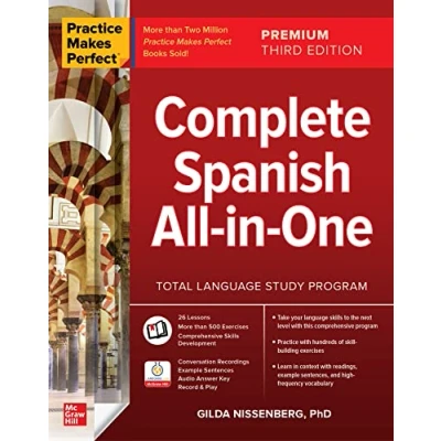 Bild av Practice Makes Perfect: Complete Spanish All in One, Premium Third Edition
