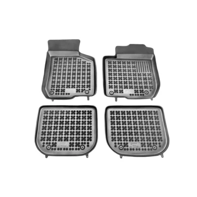 Bild av REZAW PLAST 200305 Ensemble de tapis sol Caoutchouc avant et arrière 4 noir Sur mesure AUDI: A3 3/5 portes