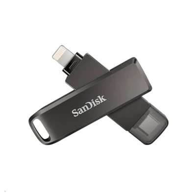 Bild av SanDisk iXpand Flash Drive Luxe 128GB 2 in 1 Lightning &amp; USB Type C connectors for your iPhone and iPad