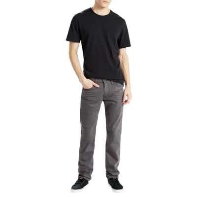 Bild av Levi&#039;s Herr 501 Slim Fit Jean, Grå svart 3d stretch, 29W / 32L