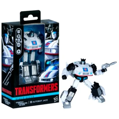 Bild av Transformers Toys Studio Series Deluxe Class Transformers: Filmen Autobot Jazz, 11,5 cm konverterande actionfigur, robotleksaker, 8+