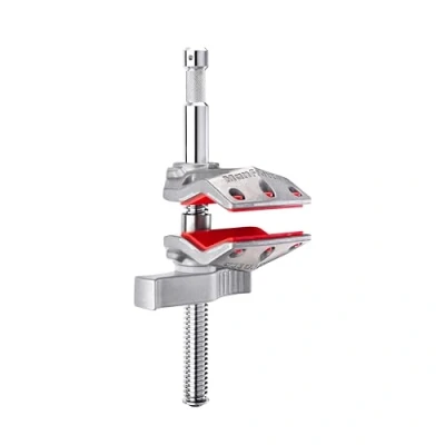 Bild av Manfrotto 7,5 cm/3 tum skruvklämma, kraftig käkklämma, öppningskapacitet, 80 kg max nyttolast 16 mm/5/8 babystift, för belysningsarmaturer, ljuskontroller, kamerarigor, C76CJ