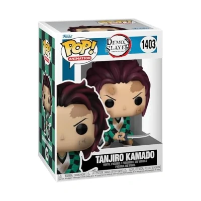 Bild av Funko POP! Animation: Demon Slayer Tanjiro Kamado (Träning) Samlingsbar vinylfigur Presentidé Officiell Merchandise Leksaker för Barn &amp; Vuxna Anime Fans Modellfigur samlare
