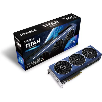 Bild av Sparkle Arc A770 Titan OC 16GB GDDR6 RAM Grafikkort
