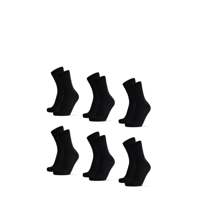 Bild av Danish Endurance 6PACK Ultrasoft Strumpor, Storlek: 39 42, Black
