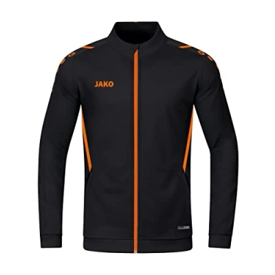 Bild av JAKO Polyesterjacke Polyester Challenge Jacket för män, negro/naranja, M