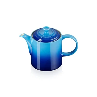 Bild av Le Creuset Grand tekanna, emaljerat stengods, 1,3 liter, serverar 4 koppar, Azure, 80703132200003