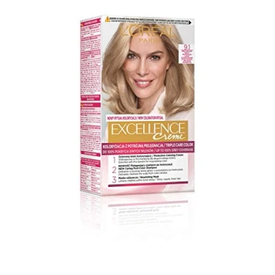 Bild av L&#039;Oréal Paris Excellence 9.1 hårfärg mycket ljus blond popelate