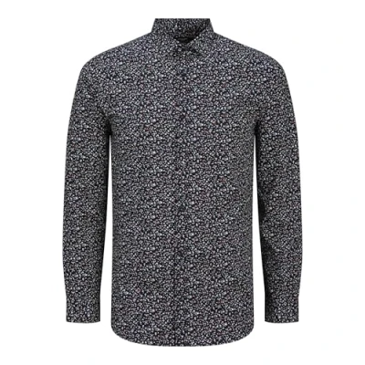 Bild av Jprblablackpool Print L/S Shirt Sn, natthimmel, M