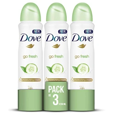Bild av 6 x Dove Go Fresh 30 ml deodorant stick päron och aloe 48 timmar antiperspirant