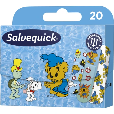 Bild av Salvequick Plåster Bamse 20/fp