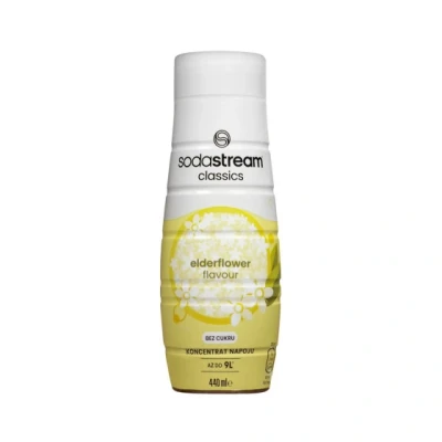 Bild av Sirap SodaStream Classics Elderflower Zero (för kolsyrare), 440 ml