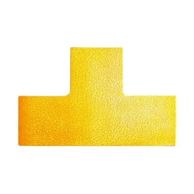 Bild av Golvmarkering T form Duraline Strong 100x0,7x150 mm gul (10 st.)