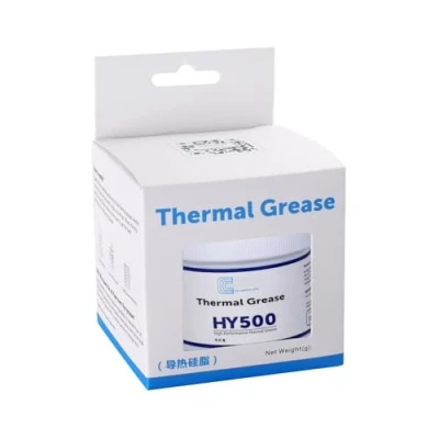 Bild av HY500 200g CPU termisk kylfläns fettpasta förening värmande ledningsförmåga: &gt;1,93 W/m k kolbaserad hög prestanda för PC GPU PS5 200 gram