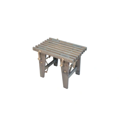 Bild av Hillerstorp, Ecobench 60 cm Furu Grå Oljad