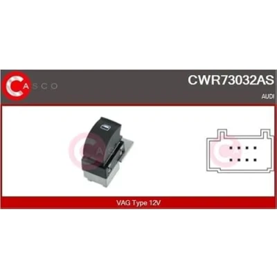 Bild av CASCO CWR73032AS Brytare, fönsterhiss Passagerarsida AUDI: A3 Hatchback, A6 C5 Avant