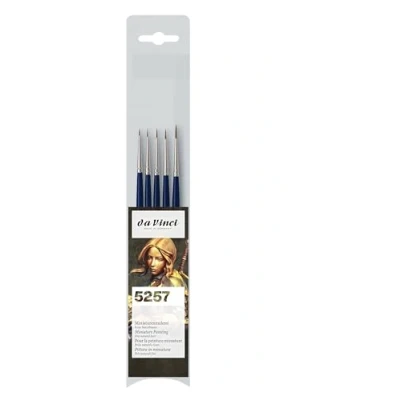 Bild av DA VINCI 5257 Series Red Sable Brush Set, Blå, Vit/Svart, 30 x cm