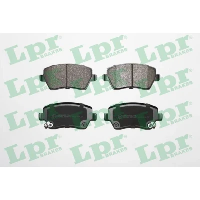 Bild av LPR 05P1621 Jeu de plaquettes frein NISSAN: MICRA 5, 4, Note II 5 portes