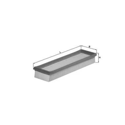 Bild av MAHLE ORIGINAL LX 509 Filtre à air 42,3 85 295,0 Cartouche filtrante RENAULT: TWINGO 1, CLIO Rapid, ARO: Spartana SUV Cabriolet