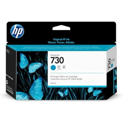 Bild av HP 730 / P2V62A Cyan Ink Bläckpatron Blå