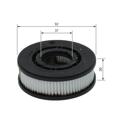 Bild av BOSCH F 026 400 645 Filter, vevhusventilation FIAT: Ducato III Flak / Chassi