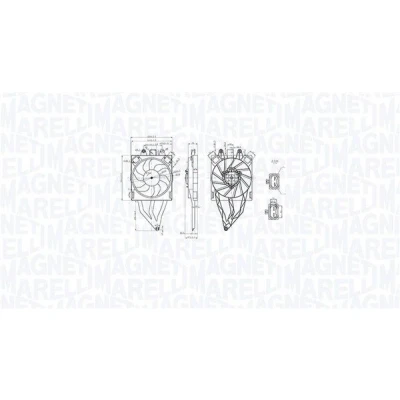 Bild av Fläkt, kylare MAGNETI MARELLI 069422854010