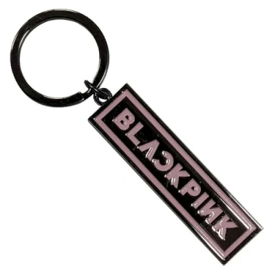 Bild av BlackPink Band Logo Keyring Keychain One Size