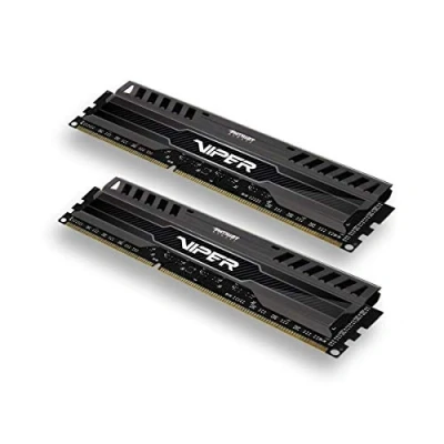 Bild av Patriot Viper 3 serien, Svart Mamba, DDR3 8 GB (2 x 4 GB) 1 600 MHz Dual Channel Kit (PV38G160C9K)