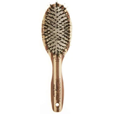 Bild av Olivia Garden Hårborste Healthy Hair Bambu Ionic Paddleborste HHP6, 1 st