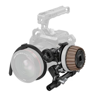Bild av SSMALLRIG F60 Follow Focus för DSLR och Mirrorless Camera Lenses, med Non Damping Design &amp; förward/Reverse Switch A/B Stops, Included Lens Gear, Gear Ring, 15mm Rod Clamp 3850