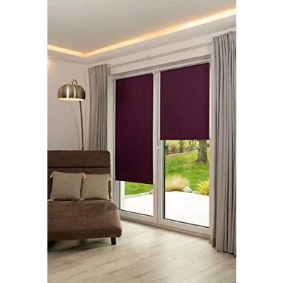 Bild av K home Klemmfix Rollo mörkläggning, björnbär, 100 x 150 cm (B L), 542200 7