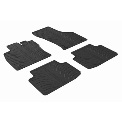 Bild av VAICO V10 9267 Ensemble de tapis sol Caoutchouc avant et arrière VOLKSWAGEN: Passat B8 Variant, Berline